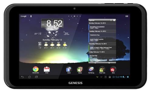 Tablet Genesis Gt7305 Android 4.2/8gb/1gb Ram/dual Core/capa